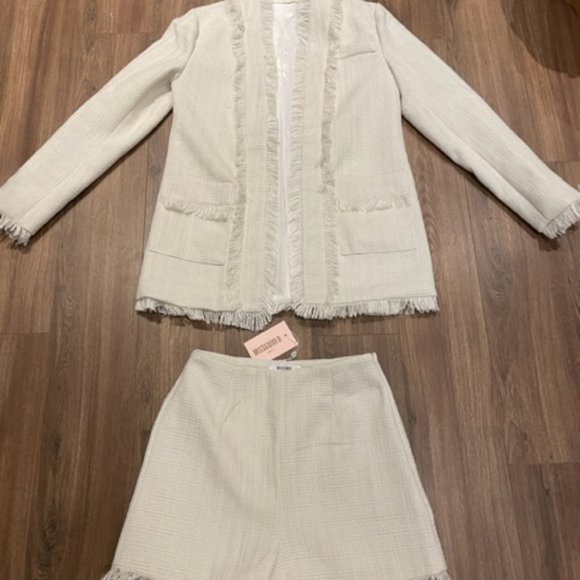 2 pieces set: brand new, blazer &short skirt, Chanel-like - Picture 6 of 9